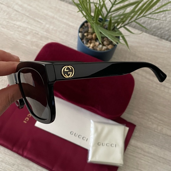 Gucci Accessories - New , Gucci women's GG0034SAN 55mm sunglasses